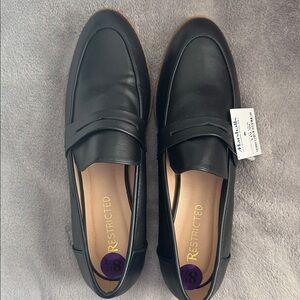 Restricted Women’s Classic Black Slip-On Loafers